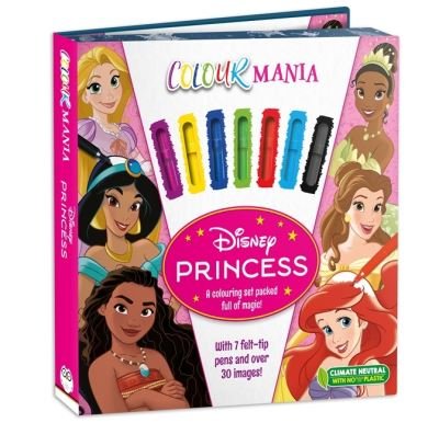 Cover for Walt Disney · Disney Princess: Colourmania (Paperback Bog) (2024)
