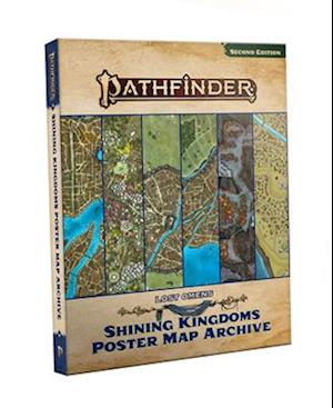 Cover for Paizo Staff · Pathfinder Lost Omens Shining Kingdoms Poster Map Archive (P2) (Book) (2025)
