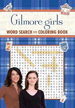Cover for Editors of Thunder Bay Press · Gilmore Girls Word Search and Coloring Book - Coloring Book &amp; Word Search (Taschenbuch) (2025)