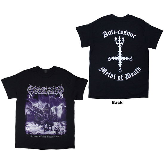 Cover for Dissection · Dissection Unisex T-Shirt: Storm Of The Light's Bane (Black) (Back Print) (T-shirt) [size XXL]