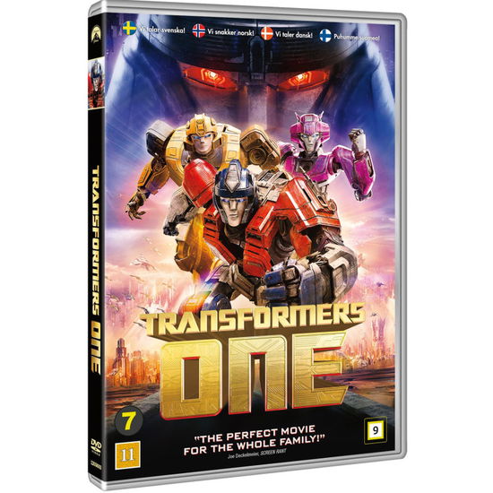 Cover for Transformers · Transformers One (DVD) (2024)