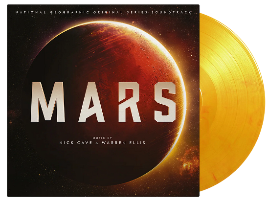 Cover for Nick Cave &amp; Warren Ellis · Mars (Soundtrack) (LP) [Yellow Flame Vinyl edition] (2024)