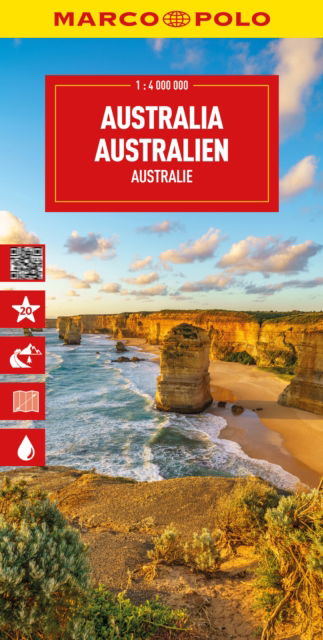 Cover for Marco Polo · Australia Marco Polo Map - Marco Polo Maps (Map) (2025)