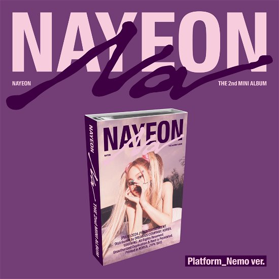 Cover for Nayeon (TWICE) · Na (Digital Code + Merch) [Nemo Digital edition] (2024)