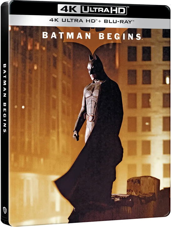 Cover for Batman Begins (2005) Limited Edition Steelbook (4K Ultra HD) [Steelbook edition] (2023)