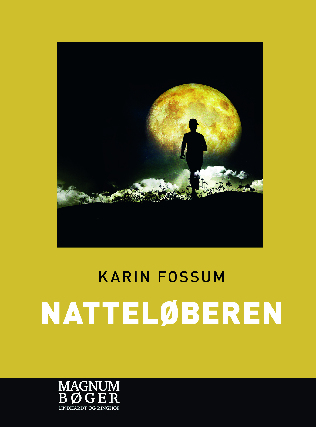 Cover for Karin Fossum · Natteløberen (Storskrift) (Indbundet Bog) [2. udgave] (2024)