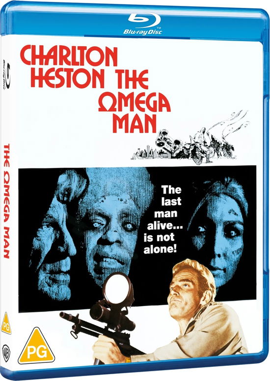 Cover for The Omega Man (Blu-ray) (2025)