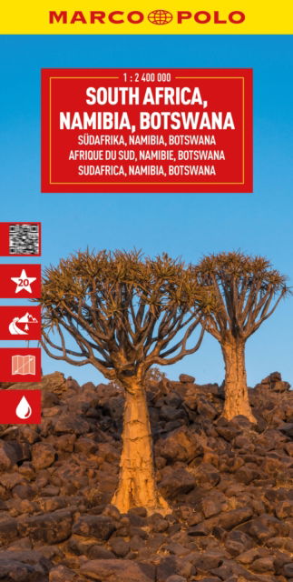 Cover for Marco Polo · South Africa, Namibia &amp; Botswana Marco Polo Map - Marco Polo Maps (Map) (2025)