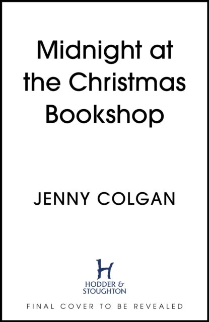 Cover for Jenny Colgan · Midnight at the Christmas Bookshop (Taschenbuch) (2024)