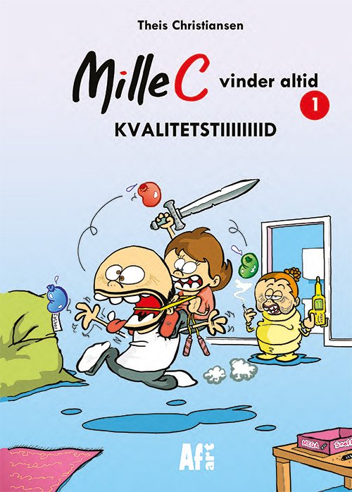 Cover for Theis Christiansen · Mille C vinder altid: Mille C vinder altid (Hardcover bog) [1. udgave] (2024)