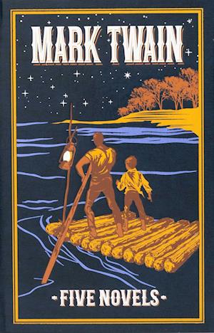 Cover for Mark Twain · Mark Twain: Five Novels - Leather-bound Classics (Hardcover Book) [2nd edition] (2025)