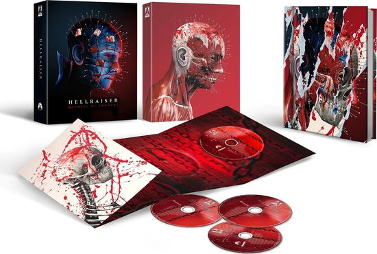 Cover for Hellraiser: Quartet of Torment [pinhead Slipcase] (Blu-ray) (2024)