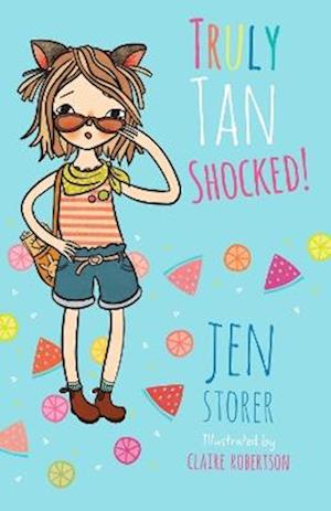 Cover for Jen Storer · Truly Tan: Shocked (Truly Tan, #8) - Truly Tan (Paperback Book) (2026)