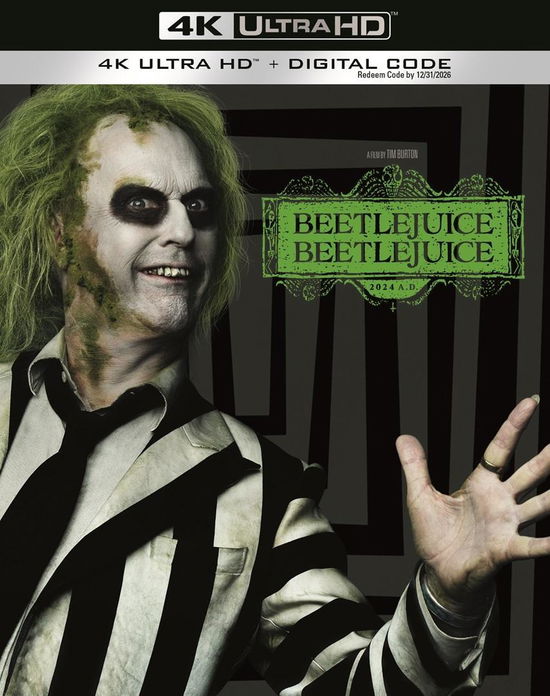 Cover for Beetlejuice Beetlejuice (4K Ultra HD) (2024)