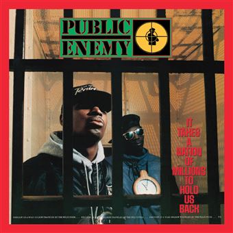 Cover for Public Enemy · It Takes A Nation Of Millions To Hold Us Back (Transparent Red Vinyl) (LP) (2023)