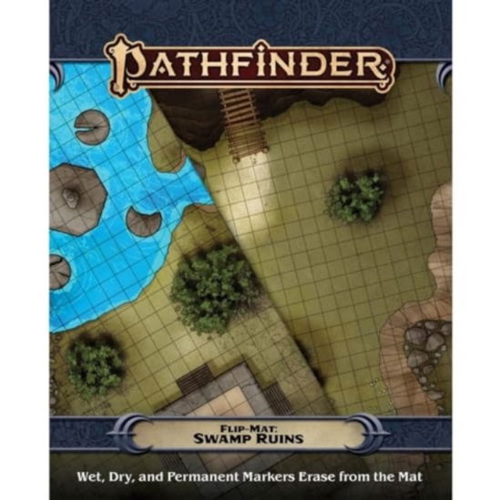 Pathfinder Flip-Mat: Swamp Ruins - Stephen Radney-MacFarland - Board game - Paizo Publishing, LLC - 9781640784871 - December 27, 2022