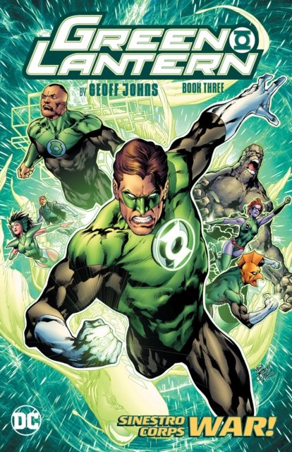 Cover for Geoff Johns · Green Lantern by Geoff Johns Book Three (Pocketbok) (2024)
