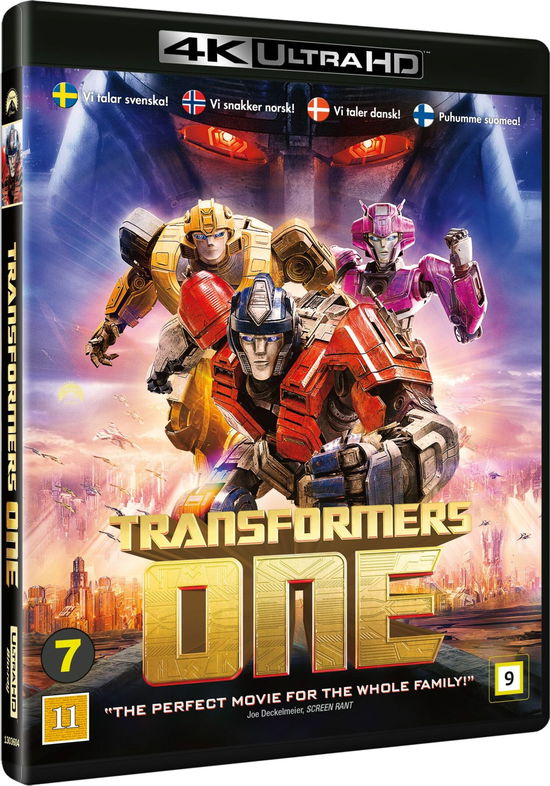 Cover for Transformers · Transformers One (4K Ultra HD) (2024)