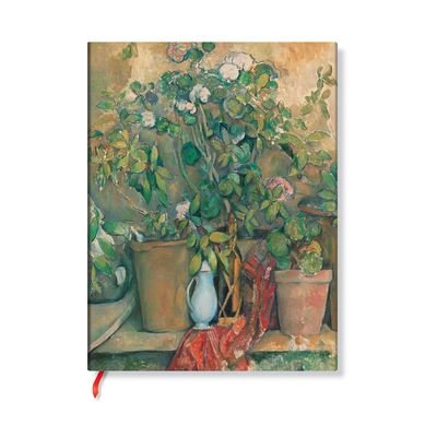 Cover for Paperblanks · Cezanne’s Terracotta Pots and Flowers Ultra Unlined Hardback Journal (Elastic Band Closure) - Cezanne’s Terracotta Pots and Flowers (Gebundenes Buch) (2024)