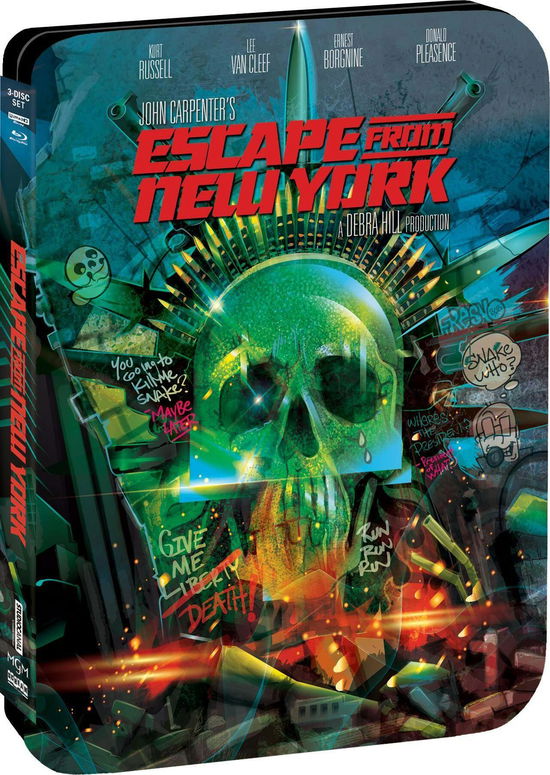 Escape from New York (4K Ultra HD/BD) [Steelbook edition] (2024)