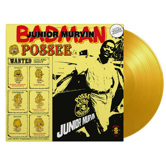 Junior Murvin · Bad Man Possee (LP) [Translucent Yellow Vinyl edition] (2024)