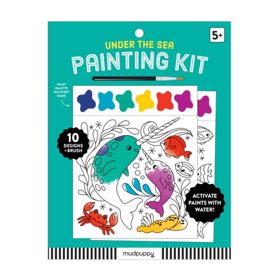 Cover for Mudpuppy · Under the Sea Painting Kit (Book) (2025)