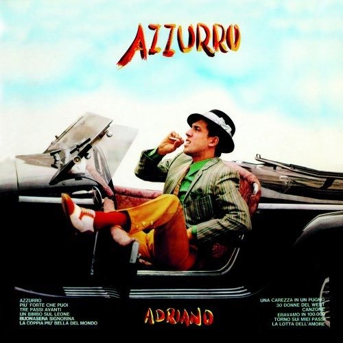 Cover for Adriano Celentano · Azzurro / Una Carezza in Un Pugno (LP) (2024)