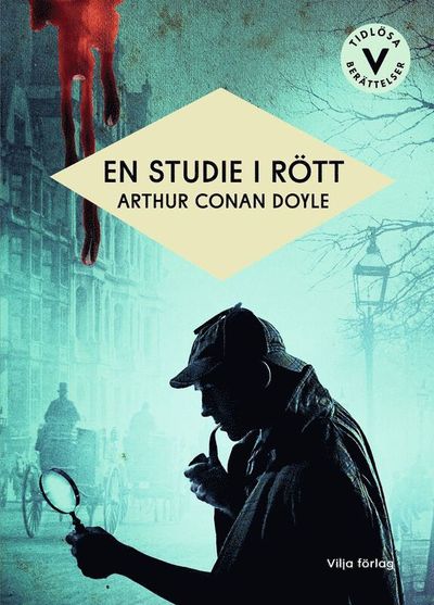 Cover for Sir Arthur Conan Doyle · En studie i rött (Hardcover bog) [Ned edition] (2025)