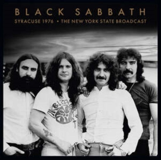 Cover for Black Sabbath · Syracuse 1976 (White Vinyl) (LP) (2023)