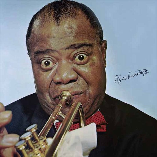 Cover for Louis Armstrong · The Definitive Album by Louis Armstrong (Audio Fidelity) (Blue Vinyl) (LP) (2024)