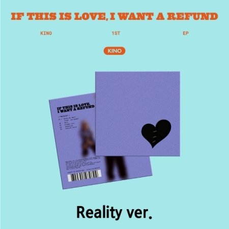 Cover for KINO (PENTAGON) · If This Is Love, I Want A Refund (CD/Merch) [Reality edition] (2024)