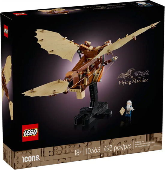 Cover for Lego · Icons - Leonardo Da Vinci\'s Flying Machine (10363) (Toys)