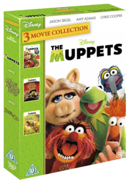 Cover for The Muppets - 3 Movie Collecti · Muppets / Muppet Treasure Island / The Muppets Wizard Of Oz (DVD) (2012)