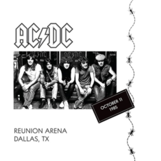 Cover for AC/DC · Reunion Arena. Dallas. Tx. October 11. 1985 (LP) (2024)