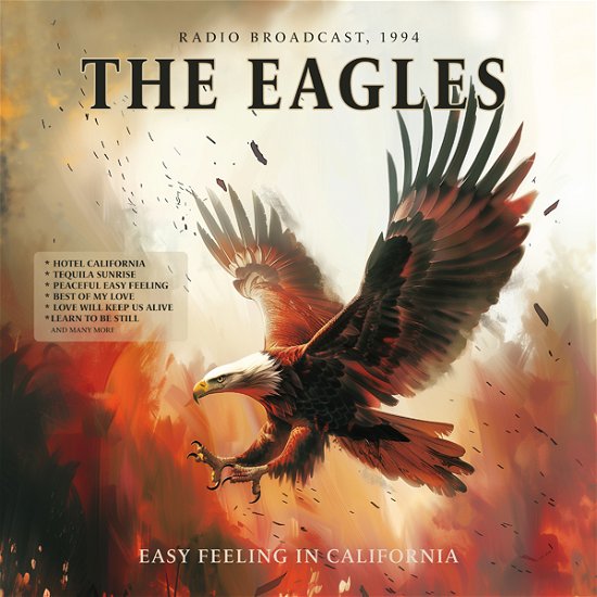 Cover for Eagles · Easy Feeling in California (Black Vinyl) (LP) (2024)