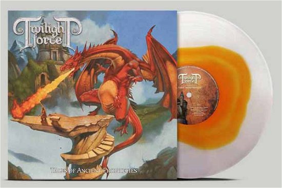 Cover for Twilight Force · Tales of Ancient Prophecies (Transparant Vinyl with Orange Fireball) (LP) (2024)