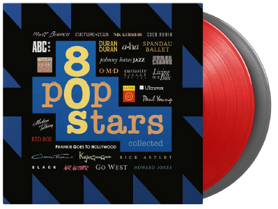 80s Pop Stars Collected (LP) [Limited Red & Silver Vinyl edition] (2024)