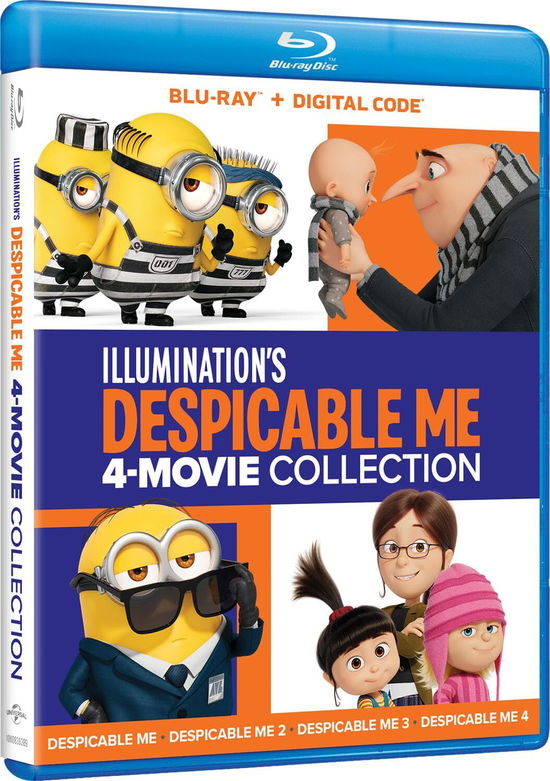 Despicable Me 4-movie Collection - Despicable Me 4-movie Collection - Movies - Universal Studios - 0191329265901 - September 24, 2024