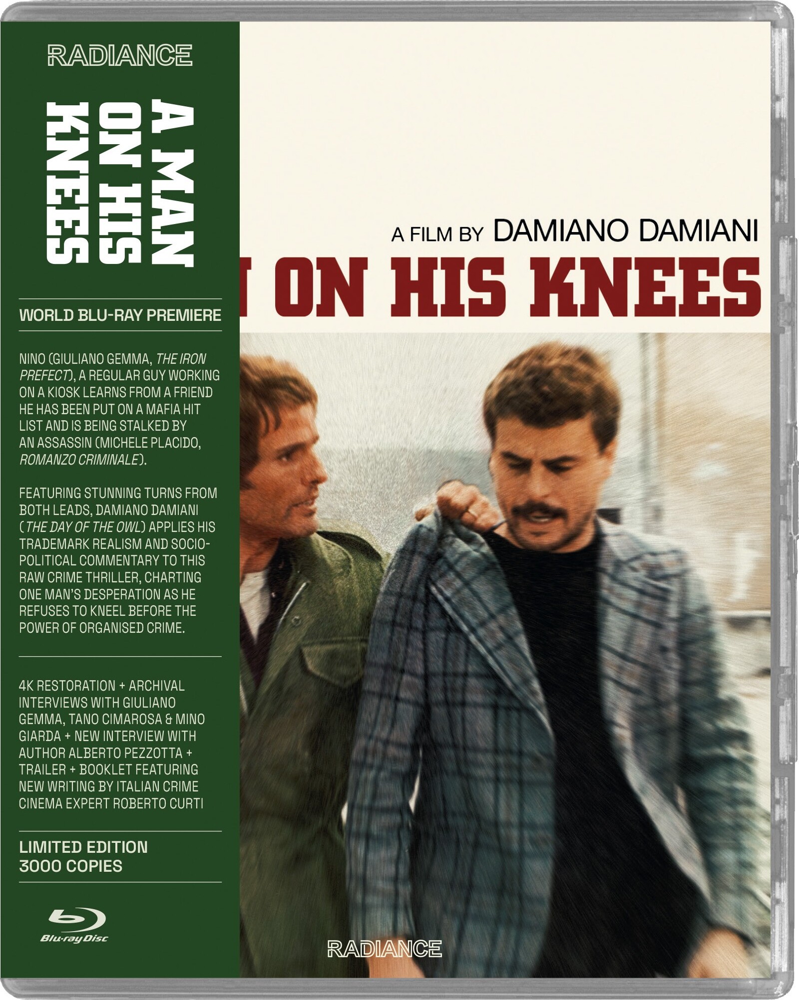 Cover for Blu-ray · A Man on His Knees (Blu-ray) (2024)