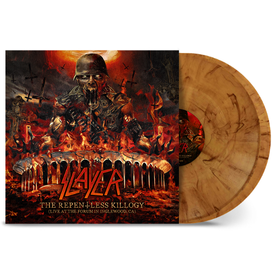 Cover for Slayer · The Repentless Killogy (LP) [Limited Amber Smoke Vinyl edition] (2024)