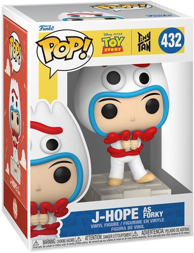 FUNKO POP! Rocks: BTS Toy Story x Tiny TAN - J - Hope As Forky - BTS FUNKO POP! ROCKS: - Gadżety - Funko Pop - 0889698842907 - 30 stycznia 2025