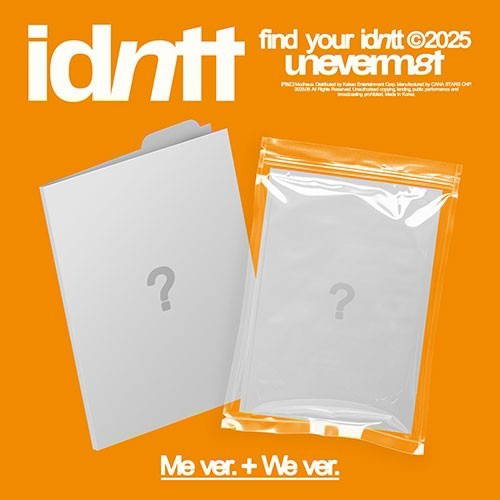 Cover for Idntt · Unevermet (CD/Merch) [Random Photobook edition] (2025)