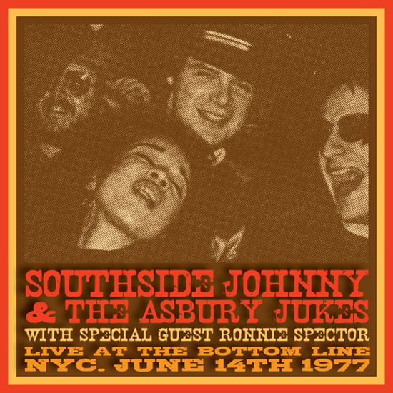 Cover for Southside Johnny and the Asbury Jukes with Ronnie Spector · Live at the Bottom Line Nyc June 14th 1977 (Clear Vinyl) (LP) (2024)