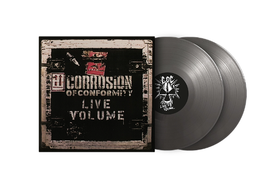 Cover for Corrosion Of Conformity · Live Volume (LP) [Silver Colour edition] (2024)