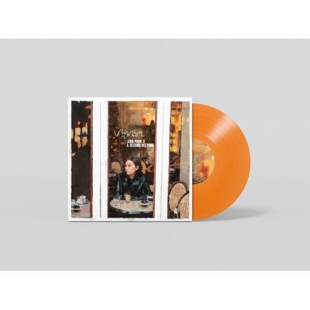 Cover for Lena Park · A Second Helping (LP) [Orange Coloured edition] (2025)