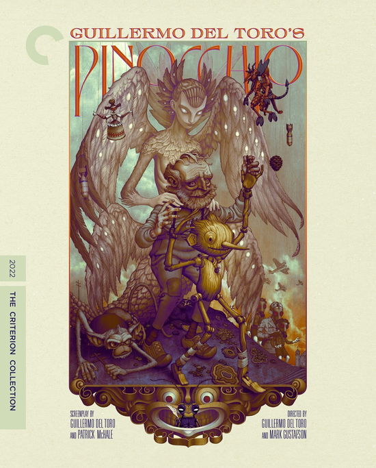 Cover for Blu-ray · Guillermo Del Toro’s Pinocchio Blu-ray (Blu-ray) (2023)