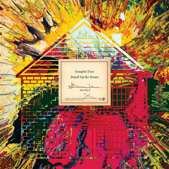 Cover for Genghis Tron · Board Up The House (LP)