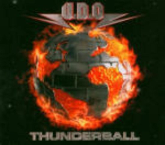 Cover for U.d.o. · Thunderball (Red Vinyl) (LP) (2024)