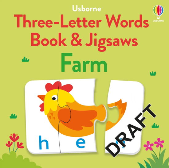 Cover for Kate Nolan · First Words Jigsaw Book: Farm (Kartongbok) (2026)