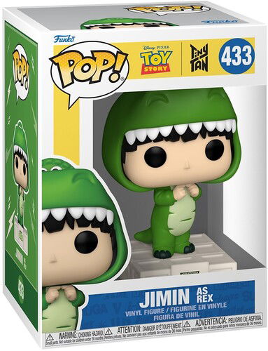 FUNKO POP! Rocks: BTS Toy Story x Tiny TAN - Jimin As Rex - BTS FUNKO POP! ROCKS: - Merchandise - Funko Pop - 0889698842914 - January 30, 2025